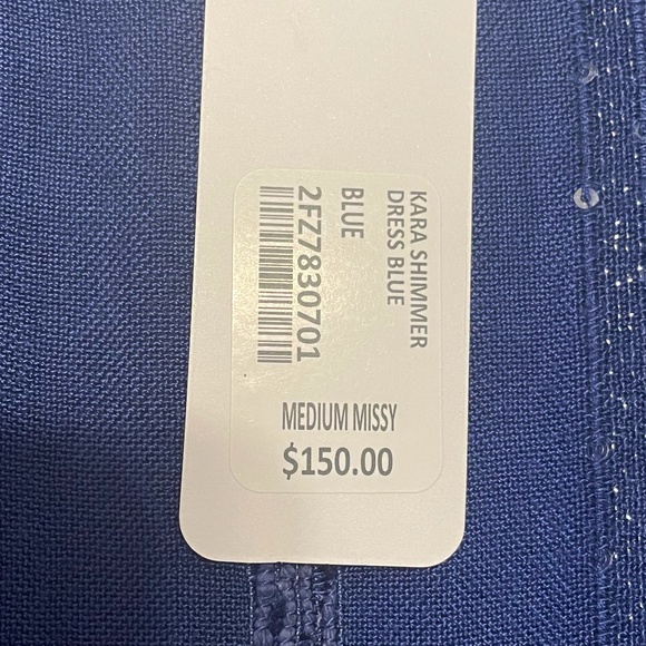 Soft Surroundings NWT Kara Shimmer Cotton Maxi Dress Size M - Picture 5 of 9